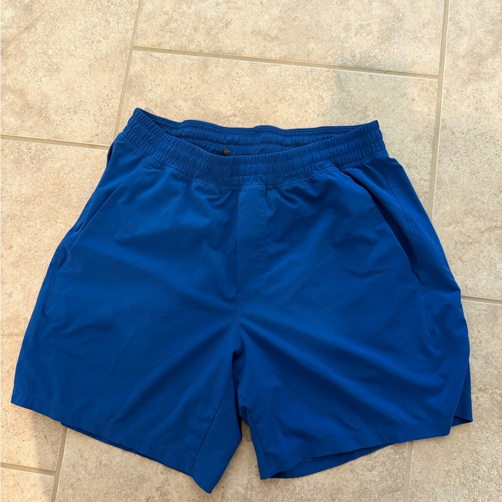 Lululemon Athletica Vibrant Blue Shorts